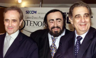 Image: Careras, Pavarotti, Domingo - Press conference for Yokohama 3 Tenors concert